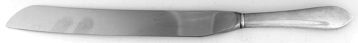 Sterling Flatware Wedding Cake Knife with Stainless Blade by Web Silver-1