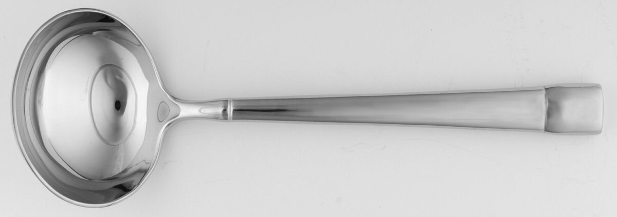 Sloane Square (Stainless) Solid Gravy Ladle by Wedgwood Silver-1