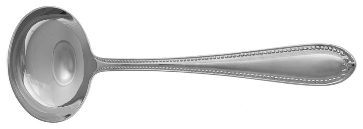 Knightsbridge (Stainless) Solid Gravy Ladle by Wedgwood Silver-1