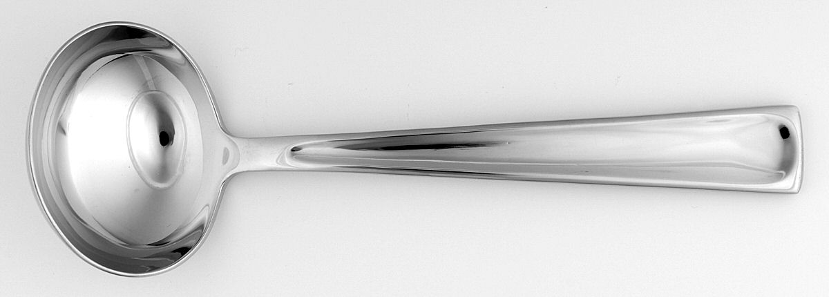 Sterling (Stainless) Solid Gravy Ladle by Wedgwood Silver-1