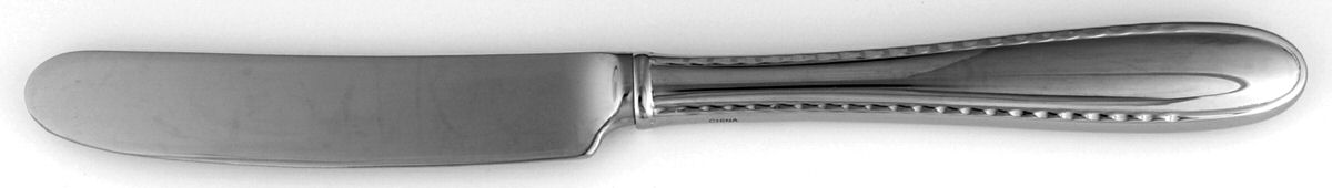 Curtain Call (Stainless) Hollow Handle Master Butter Knife by Wedgwood Silver-1