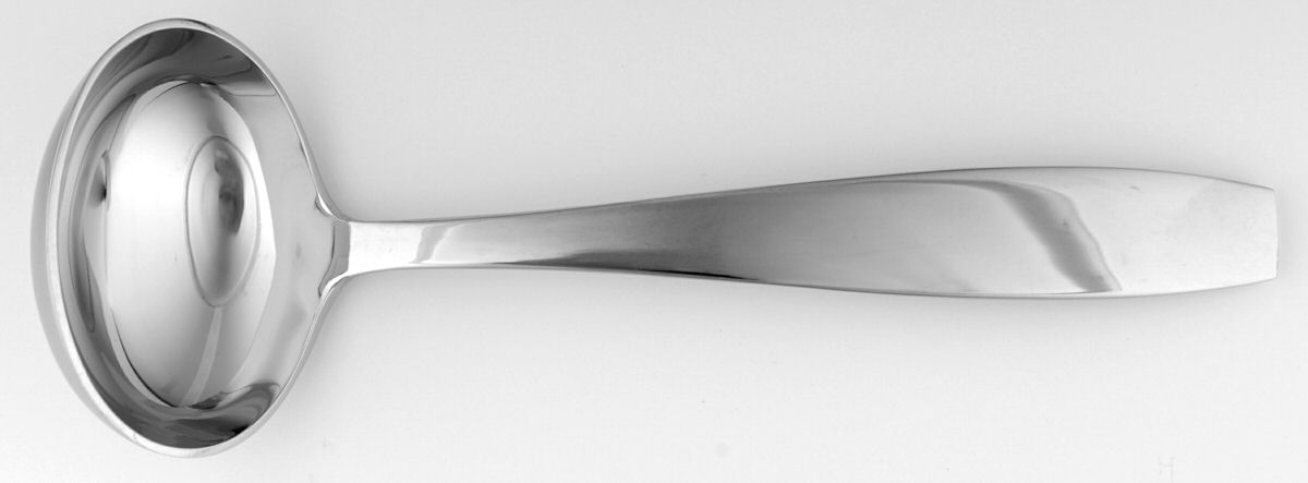 Graceful (Stainless) Solid Gravy Ladle by Wedgwood Silver-1
