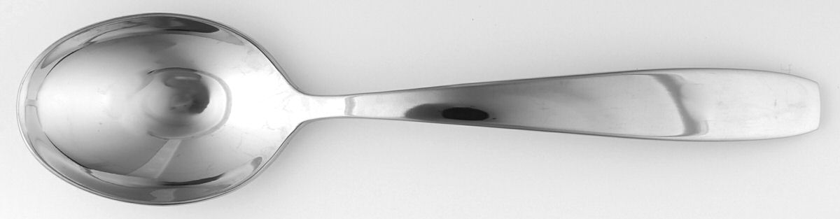Graceful (Stainless) Place/Oval Soup Spoon by Wedgwood Silver-1