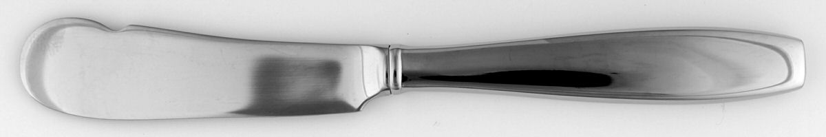Graceful (Stainless) Hollow Handle Master Butter Knife by Wedgwood Silver-1