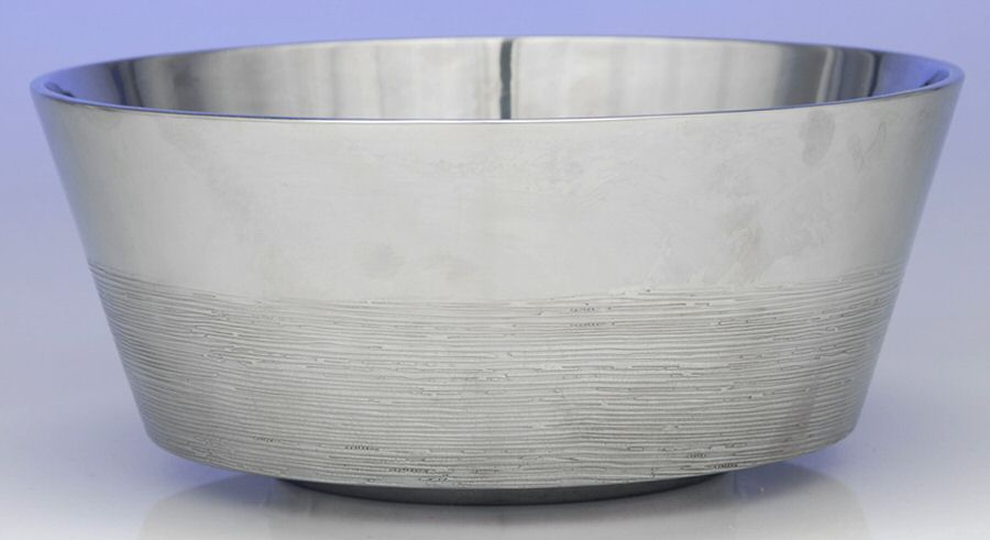Vesta (Holloware) 9" Round Bowl by Wedgwood Silver-1