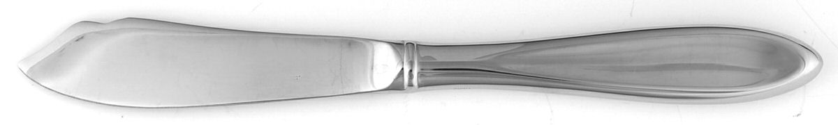 New Oberon (Stainless) Hollow Handle Master Butter Knife by Wedgwood Silver-1