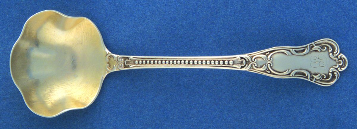 WND16 (Sterling) Solid Piece Cream Ladle by Wendell-1