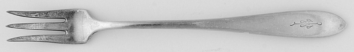WAS166 (Silverplate) Cocktail/Seafood Fork by Wallace Silver-1