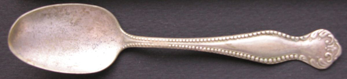 W Silver Plate One (Silverplate) Teaspoon by W Silver Plate-1