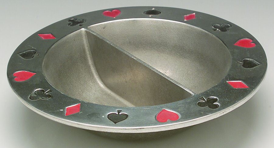 Card Games (Armetale, Hollowware) Divided Vegetable by Wilton Armetale-1
