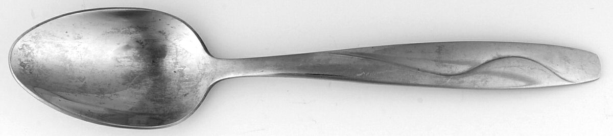 Silhouette (Stainless) Place/Oval Soup Spoon by Wallace Silver-1
