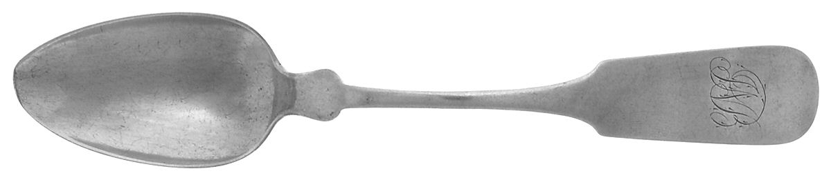 WHS34 (Coin) Dessert/Oval Soup Spoon by Wood & Hughes-1
