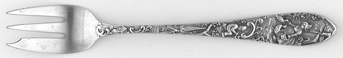 WED19 (Sterling) Oyster Fork by Weidlich Silver-1