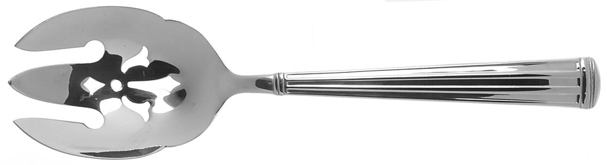 Column (Stainless) Pierced Tablespoon (Serving Spoon) by Wallace Silver-1