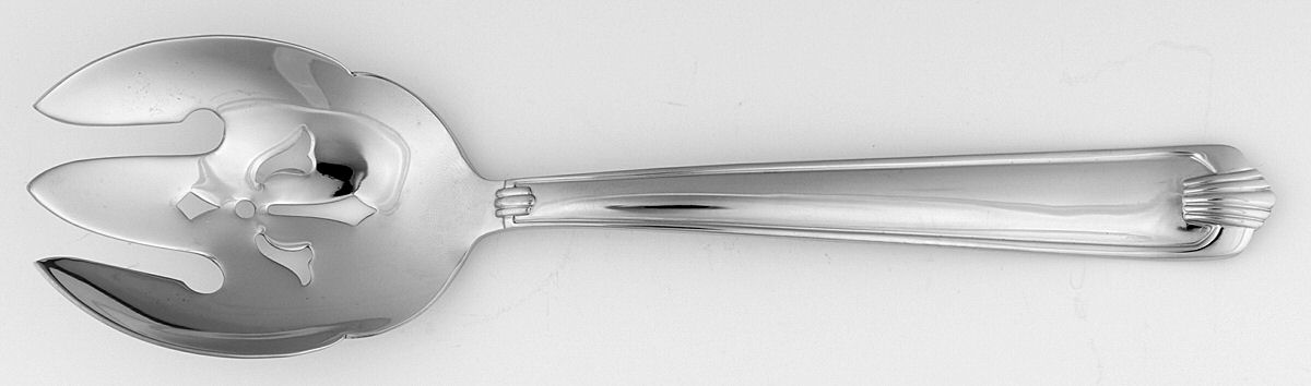 Gabriella (Stainless) Pierced Tablespoon (Serving Spoon) by Wallace Silver-1