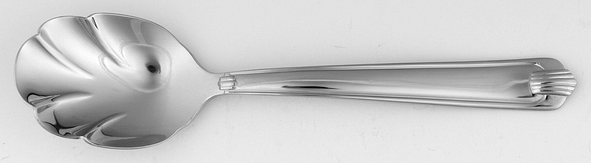 Gabriella (Stainless) Sugar Shell Spoon by Wallace Silver-1
