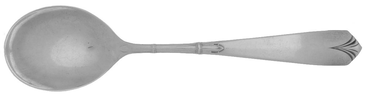 WED21 (Sterling) Large Sherbet Spoon by Weidlich Silver-1