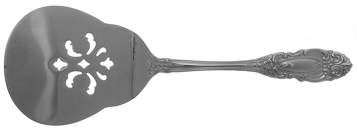Duchess (Stainless) Solid Flat Pierced Server by Wallace Silver-1