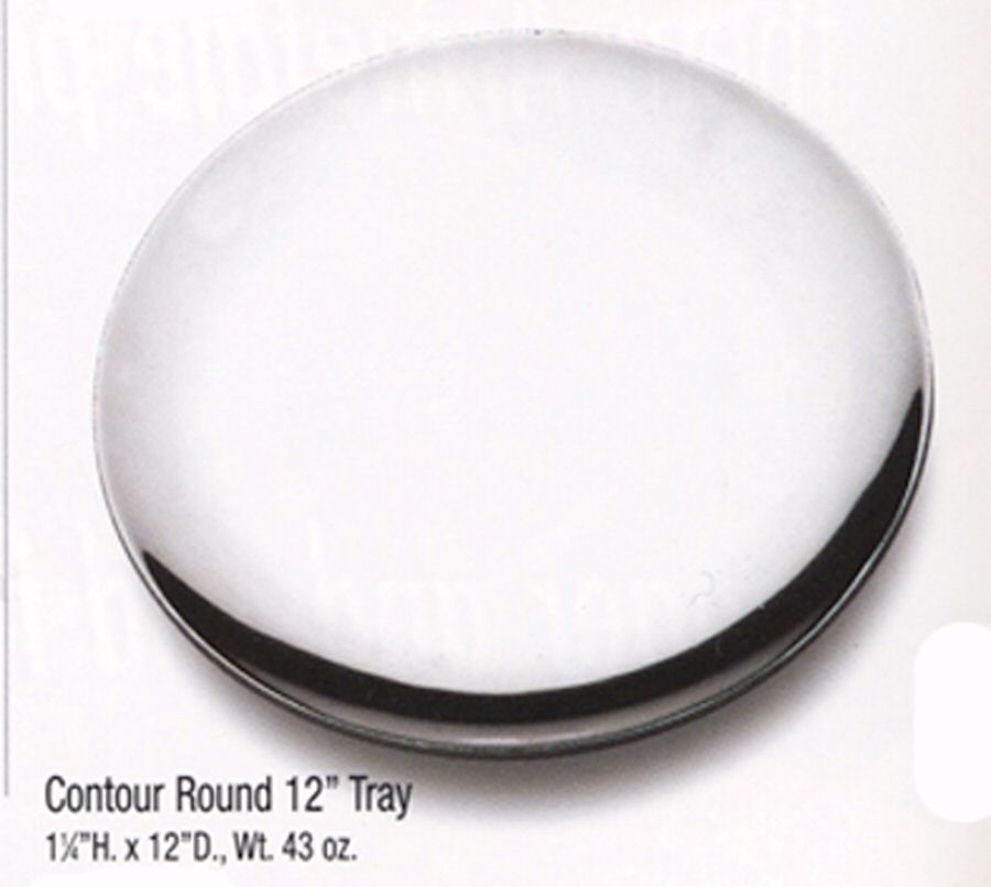 Contour (Armetale, Hollowware) 12" Round Tray by Wilton Armetale-1