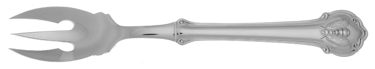 Napoleon Bee (Stainless) Pastry Fork Solid HC by Wallace Silver-1