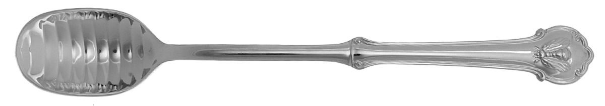 Napoleon Bee (Stainless) Solid Honey Serving Spoon by Wallace Silver-1