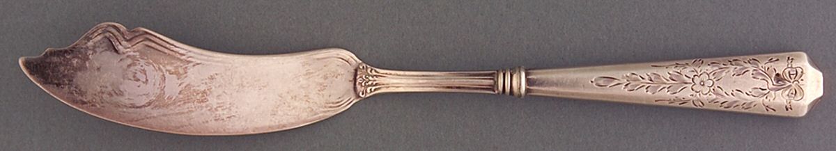 WSC45 (Sterling) Hollow Handle Master Butter Knife by Webster Co-1