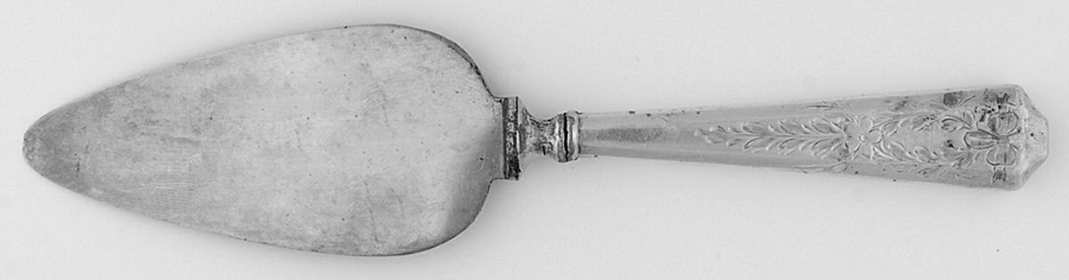WSC45 (Sterling) Cheese Server with Silverplate Blade by Webster Co-1