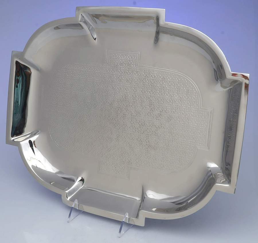 Jaipur (Hollowware) Cocktail Tray by Waterford-1