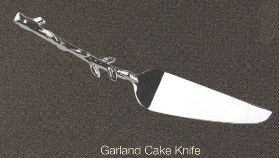 Garland Romance (Stainless) Cake Server with Stainless Blade by Waterford-1