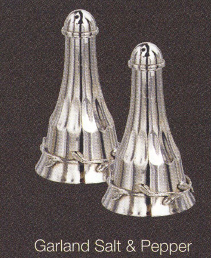 Garland Romance (Hollowware) Salt and Pepper Set by Waterford-1