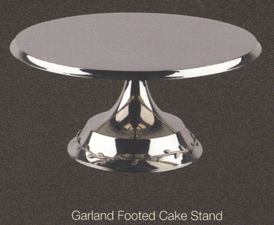 Garland Romance (Hollowware) Footed Cake Plate by Waterford-1