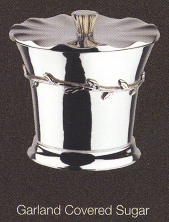 Garland Romance (Hollowware) Sugar Bowl with Lid by Waterford-1