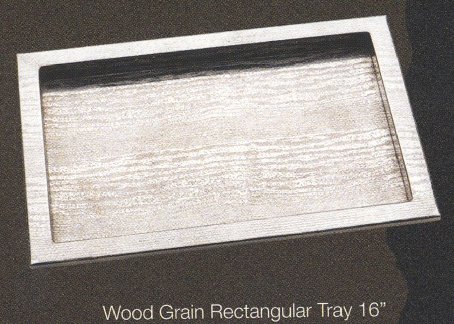 Wood Grain (Hollowware) 16" Rectangular Tray by Waterford-1