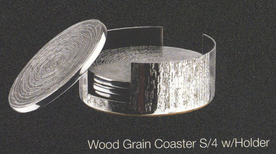 Wood Grain (Hollowware) Coaster - Set of 4 by Waterford-1