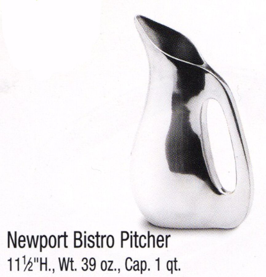Newport Bistro (Armetale, Hollowware) Pitcher Water by Wilton Armetale-1