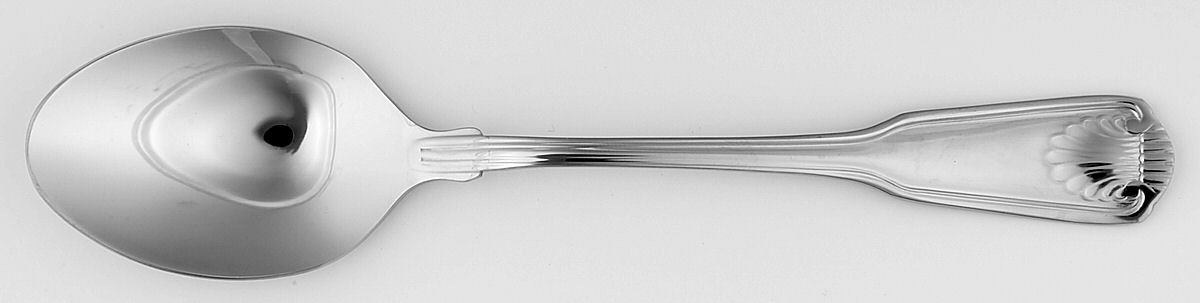 Royal Shell (Stainless) Place/Oval Soup Spoon by Wallace Silver-1