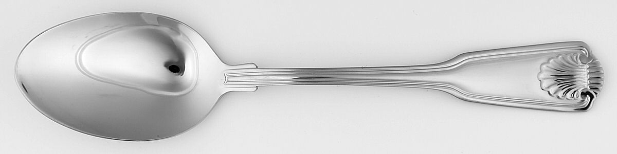 Royal Shell (Stainless) Tablespoon (Serving Spoon) by Wallace Silver-1
