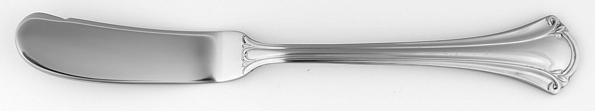 Grand Ballroom (Stainless) Flat Handle Master Butter Knife by Wallace Silver-1