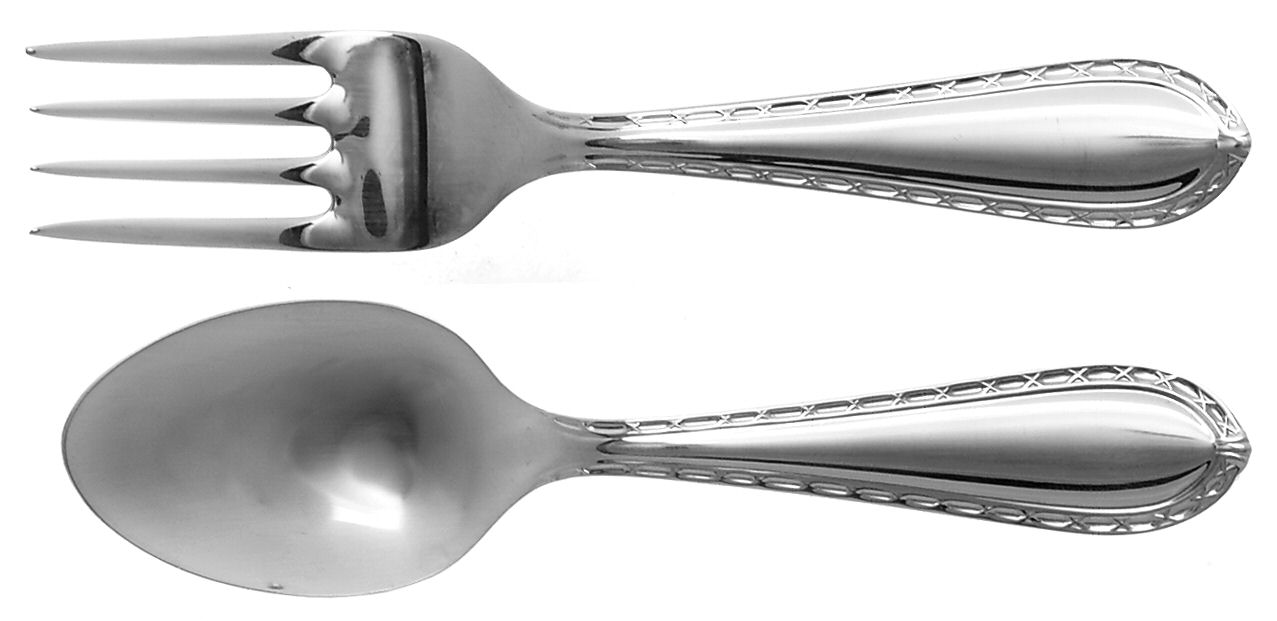 Powerscourt (Sterling) 2 Pc Baby Set (BF, BS) by Waterford-1