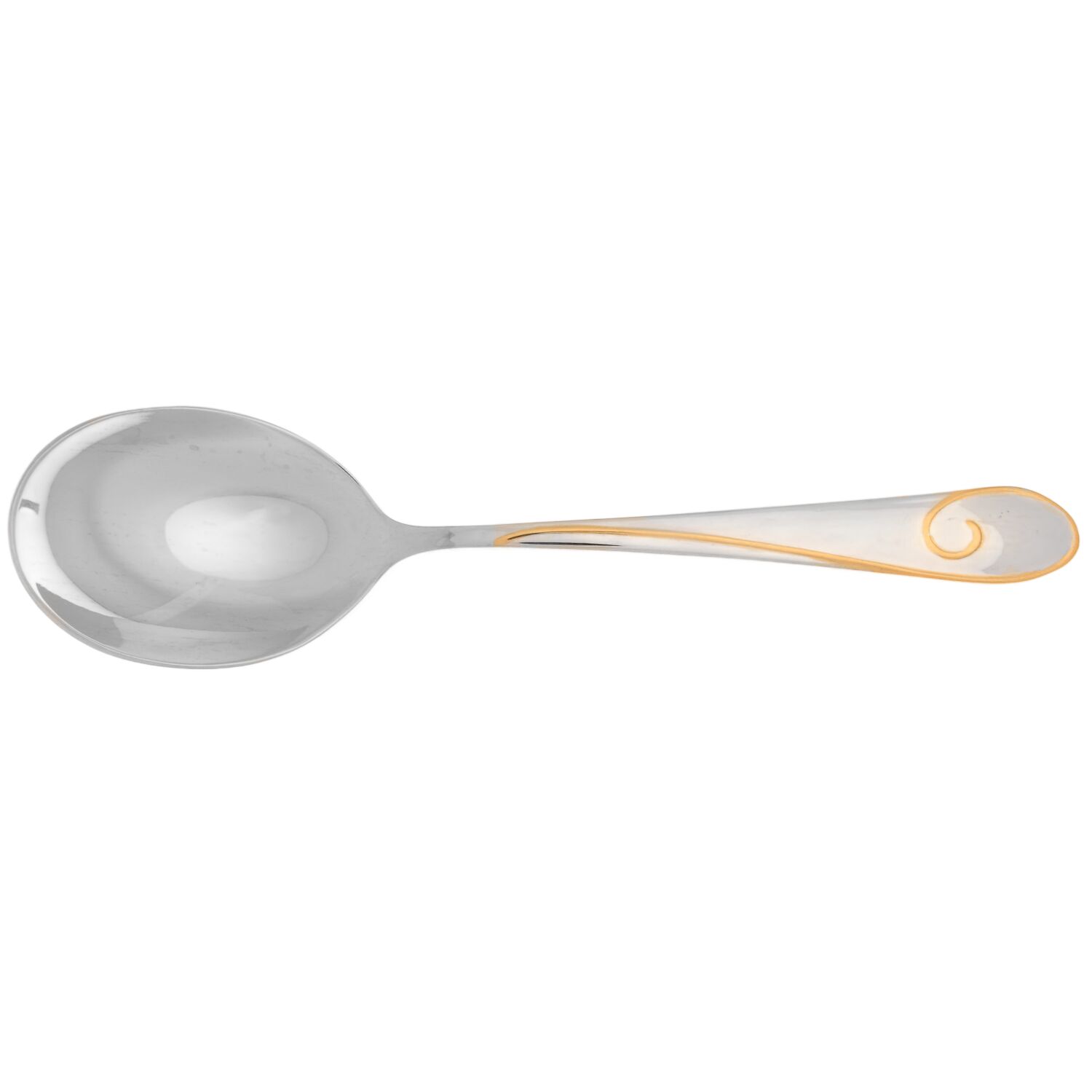 Ballet Ribbon Gold (Stainless) Sugar Spoon by Waterford-1