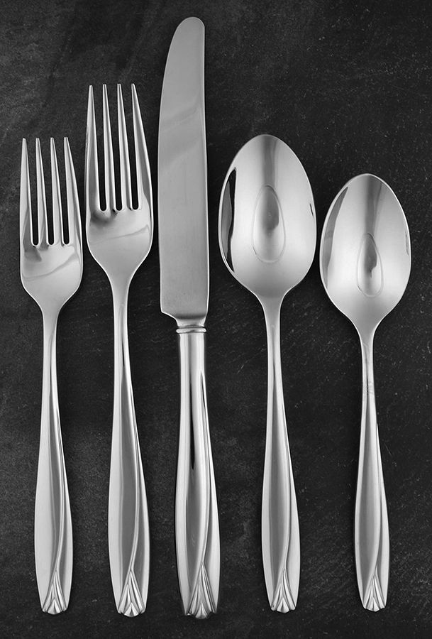 Lisette (Stainless) 5 Piece Place Setting by Waterford-1
