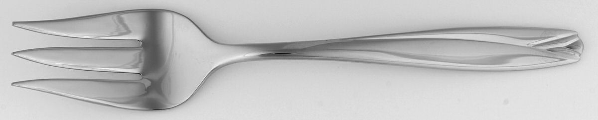 Lisette (Stainless) Medium Solid Cold Meat Serving Fork by Waterford-1
