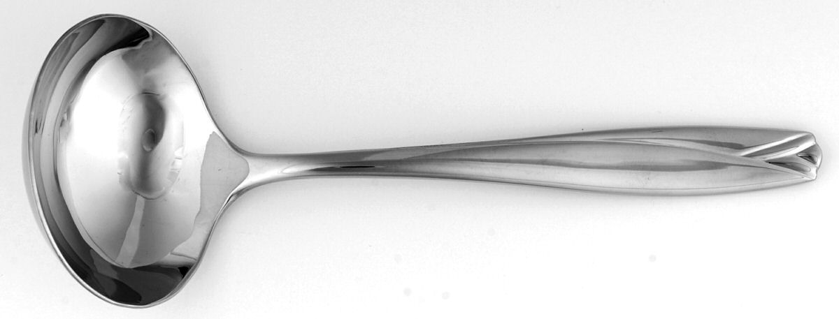 Lisette (Stainless) Solid Gravy Ladle by Waterford-1
