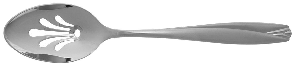 Lisette Matte (Stainless) Pierced Tablespoon (Serving Spoon) by Waterford-1