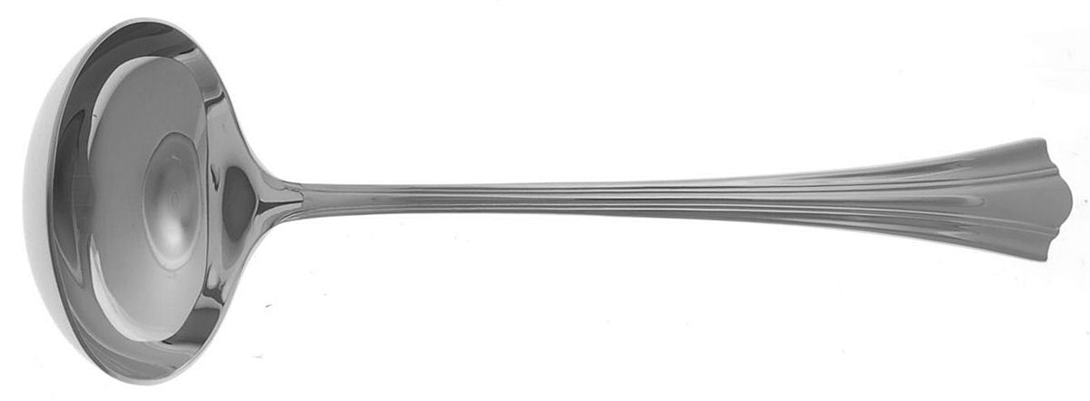 Cadenza (Stainless) Solid Gravy Ladle by Wedgwood Silver-1