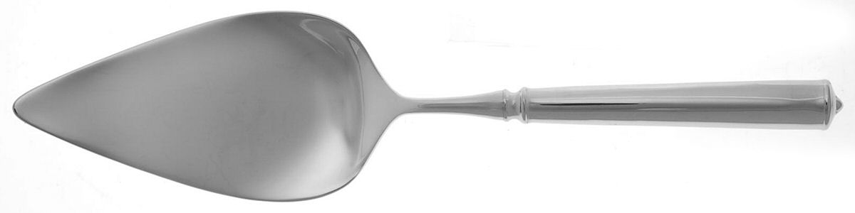 Aria (Stainless) Pie Server with Stainless Blade by Wedgwood Silver-1