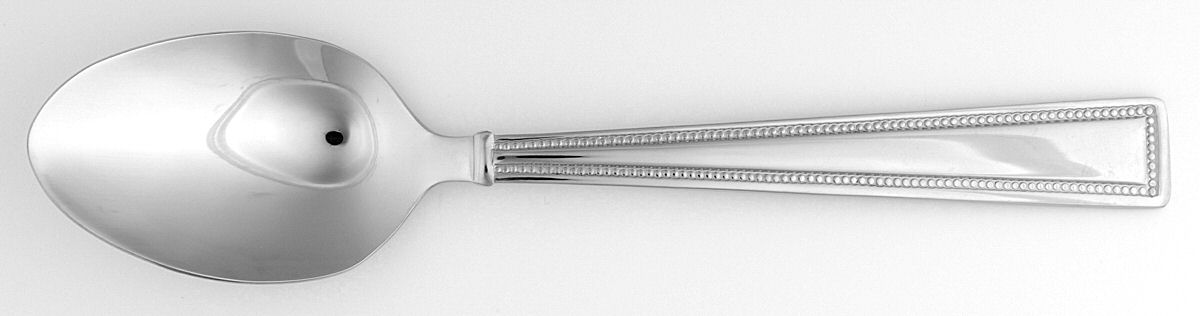 Imperial Bead (Stainless) Tablespoon (Serving Spoon) by Wallace Silver-1