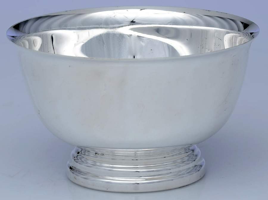 Paul Revere Bowls (Silverplate, Hollowware) 5" Paul Revere Bowl by Watson-1