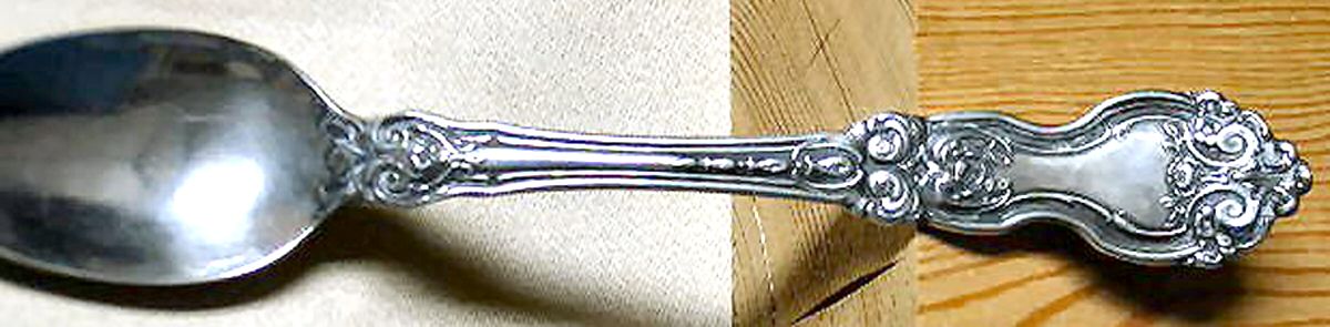 La Reine (Silverplate, 1909) Teaspoon by Wallace Silver-1