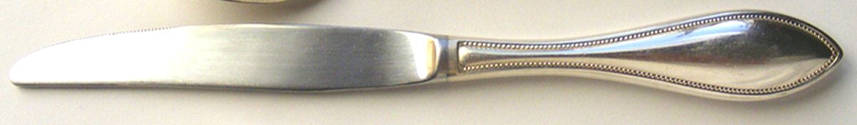 American Tradition (Silverplate) Modern Solid Knife by Wallace Silver-1